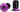 Wolf Tooth Alloy Bar End Plugs - Ultraviolet Purple