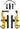Promax P-1 Linear Pull Brake - 85mm Gold