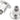 45NRTH Concave Carbide Aluminum Tire Studs - Pack of 300