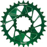 Wheels Manufacturing Direct Mount Chainring - 30t SRAM 3-Bolt Direct Mount 3mm Offset T-Type Chain Compatible Green
