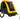 Burley Bee Child Trailer - Double Yellow