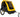 Burley Bee Child Trailer - Double Yellow