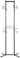 Delta 4-Bike Free Standing Rack With Basket