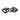 Seido Slicer Platform Pedals Body: Aluminum Spindle: Cr-Mo 9/16'' Black Pair