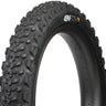 45NRTH Dillinger 4 Tire - 26 x 4.2 Tubeless Folding BLK 120 TPI 168 Large Concave Carbide Aluminum Studs