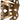 PDW Rattlesnek Kej Water Bottle Cage - Desert Gold Right Opening