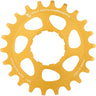 Wolf Tooth Single Speed Aluminum Cog - 22t Compatible with 3/32" Chains Gold
