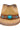 Embroidered Turquoise Flower Straw Cowgirl Hat - Gio's Outdoors -Cap Zone