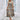 V-neck print loose high waist vest style long dress - Gio's Outdoors