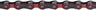 KMC DLC 12 Chain - 12-Speed 126 Links Black/Red