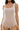 Double Layered Square Neck Tank Bodysuit (Sand) - Gio's Outdoors