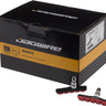 Jagwire Mountain Sport Brake Pads Threaded Post Box of 25 Pair Red