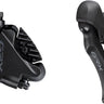 Shimano GRX ST-RX600 Shift/Brake Lever BR-RX400 Hydraulic Disc Brake Caliper - Left/Front 2x Flat Mount Caliper BLK