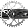 SRAM Eagle 90 T-Type Wide Crankset - 165mm 12-Speed 32t Chainring Direct Mount 2-Guards DUB Spindle Interface BLK/Silver