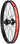 Odyssey Quadrant Rear Wheel - 20" 14 x 110mm Rim Brake Freecoaster RHD Black