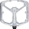 Crankbrothers Stamp 7 Pedals - Platform Aluminum 9/16" High Polish Silver Large