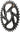 SRAM X-Sync 2 Eagle Direct Mount Chainring 36T Boost 3mm Offset Gold Logo