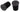 Teravail Rubber Bar End Plugs - Obsidian Black