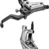 TRP EVO Pro HD-M9040 Disc Brake Lever - Right/Front Rear 1900mm Hose Post Mount 4-Piston Gray