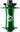 Industry Nine Hydra 2 Classic Front Hub - 15 x 110mm 6-Bolt Green 28H