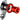 Wheels Manufacturing Universal Derailleur Hanger - 487-1 For Trek ABP MTB Frames designed to accept SRAM UDH BLK/Red