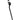 Greenfield KS2SB 285mm Retroplate Aluminum Black Kickstand