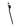 Greenfield KS2SB 285mm Retroplate Aluminum Black Kickstand