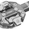 LOOK X-Track Pedals - Dual Sided Clipless Chromoly 9/16" Metallic Gray