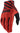 100% Celium Gloves - Racer Red Full Finger Men's Medium