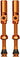 Muc-Off Big Bore Hyrid Tubeless Valve Stems - Large 45mm Orange