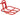 Benno Sport Front Tray Rack - Fits All Benno Models Red