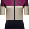 Gorewear Spirit Stripes Jersey - Purple/Beige Women's Large 12/14