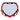 BOX Box Two Number Plate Red Chrome - Large