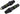 iSSi Road Cartridge Spindle Rebuilt Kit: Standard Length (50mm) Black