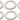 Kalloy 1mm Washers for Seat Binders 8mm ID Bag of 10