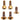 Better Bolts Fox 36 Fork Ti Bolt Kit 2016-2020 Fit4 Copper 5/Ct