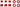 Wolf Tooth 1x Chainring Bolt Set - 6mm Dual Hex Fittings Set/5 Red