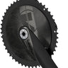 Vision NS Compact Aero Crankset 2x 50/34T Chainrings 170mm Arm Length 110BCD 386EVO Spindle – Carbon