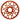 Wheels Manufacturing Gravel Direct Mount Chainring - 40t SRAM 8-Bolt Direct Mount 6.5mm Inboard OffsetT-Type Chain Compatible Orange
