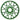 Wheels Manufacturing Gravel Direct Mount Chainring - 44t SRAM 8-Bolt Direct Mount 6.5mm Inboard Offset T-Type Chain Compatible Green