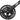 Samox AF26 Crankset - 175mm 9-Speed 44/32/22t 104/64 BCD JIS Square Taper Spindle Interface Spindle Bolts Sold Separate BLK