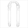 RockShox Lower Leg for 35G 27.5" 11.4018.091.048