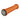 Race Face Grippler Lock-On Grips 30mm Orange