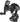 microSHIFT R9 Rear Derailleur - For use 9-Speed Shimano Compatible Road Systems Short Cage BLK