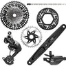SRAM Eagle 90 Ebike Groupset -  165mm  Bosch 36T Clip-on Guard Chain XS-1275 10-52t Single Click Shifter Rear Derailleur