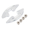 Burgtec Chainring Bash Guard - Double - Rhodium Silver