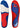 SIDI Memory Insoles - Red/Blue 39
