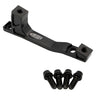 Freedom Coast Post Mount Brake Adapter 200mm+20 Black