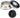 Enduro HDK-0010 Maxhit Zero-Stack/External Cup Headset Kit - ZS44/28.6 Upper | EC44/40 Lower Angular Contact Bearings Tapered BLK