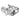 Mks AR-2 Road 9/16` Loose Ball Silver Alloy